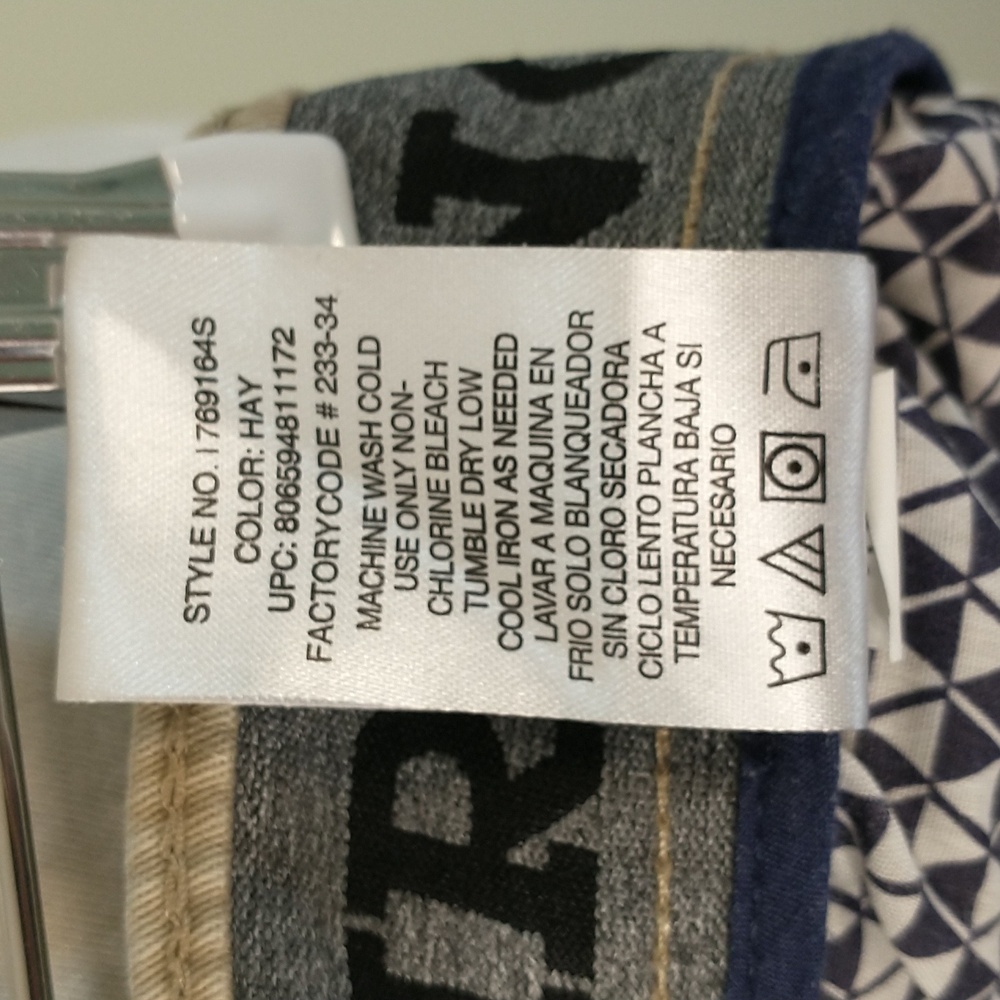 IronCo Men's Beige Slim Casual Pants - Picture 6 of 9